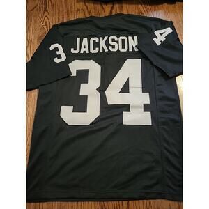Bo Jackson Oakland Raiders NFL Football Jersey Mens Size Large Adult New